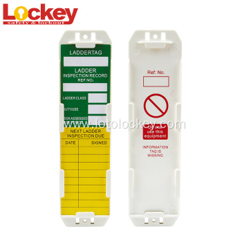 ABS Scaffold Safety Tag Lockout Scaffolding Holder Tag